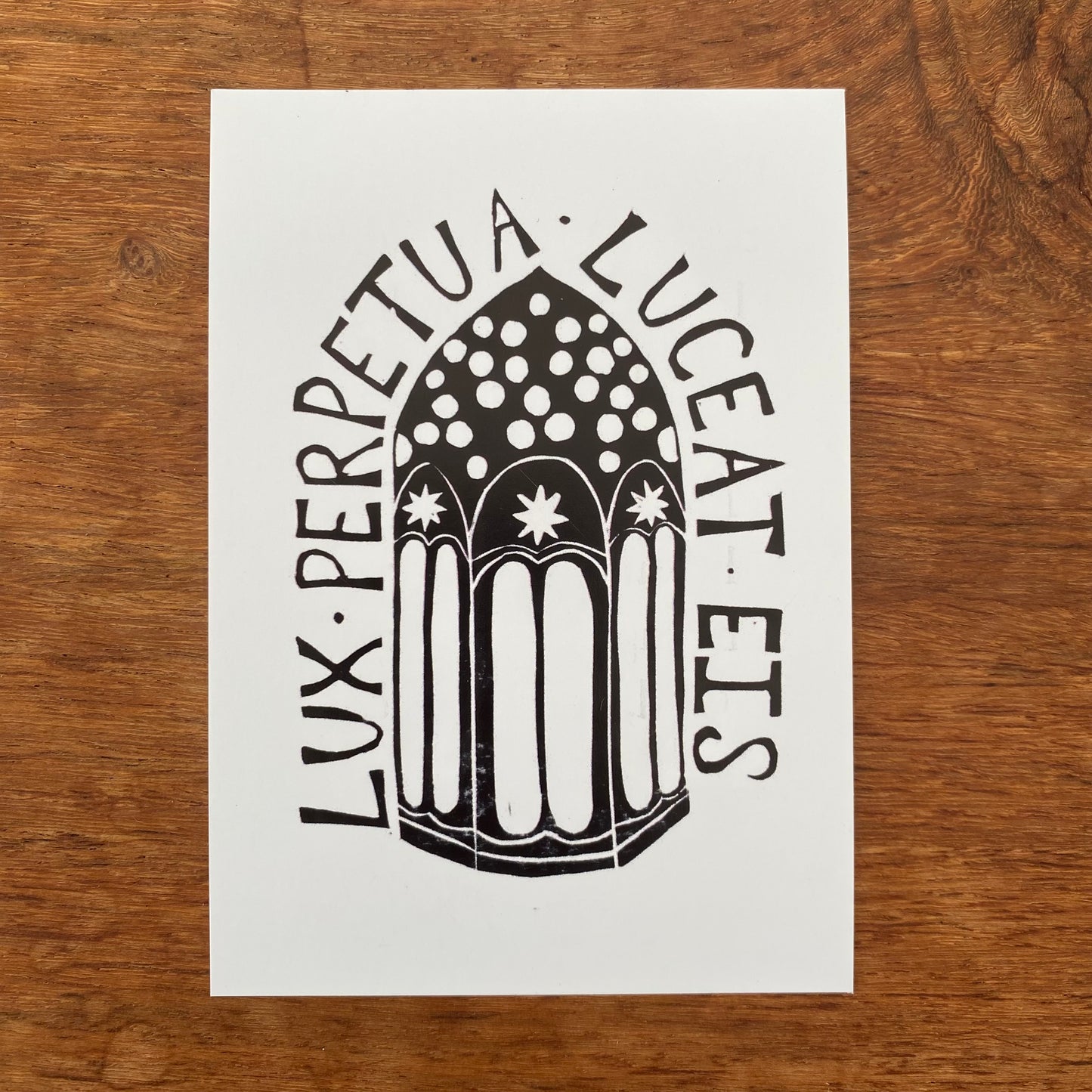 Light Perpetual Prayer Card