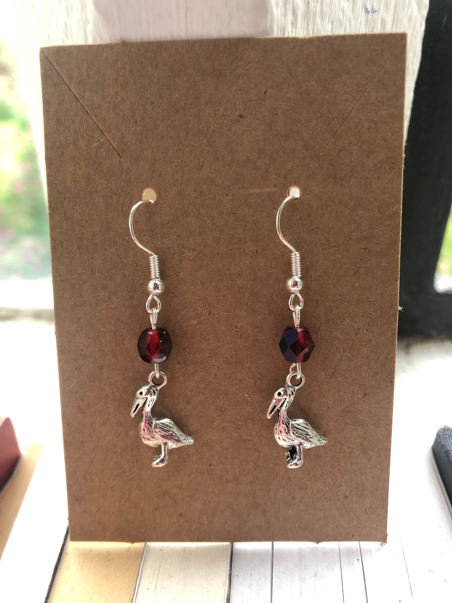 The Pelican in her Piety Earrings