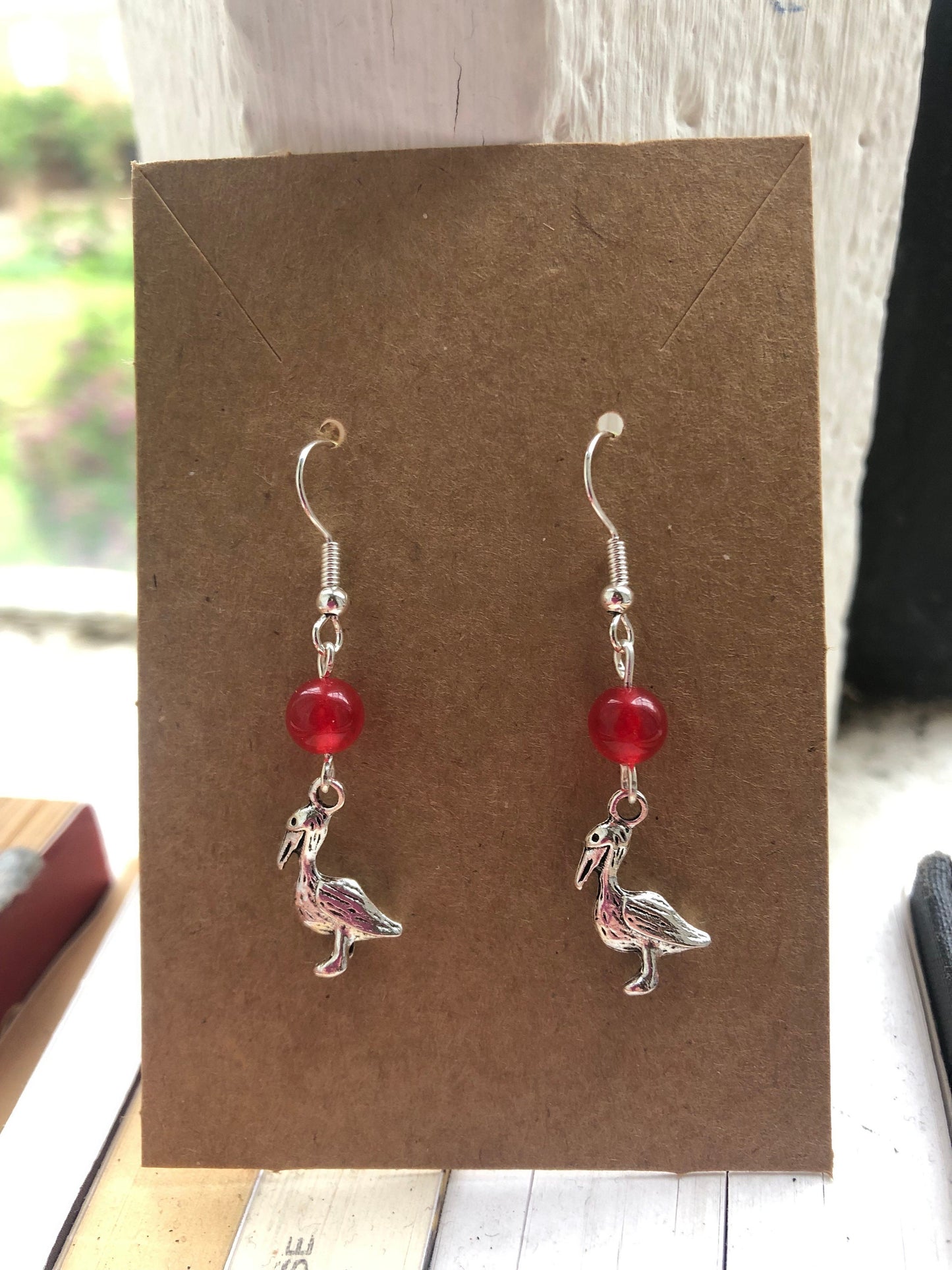 The Pelican in her Piety Earrings