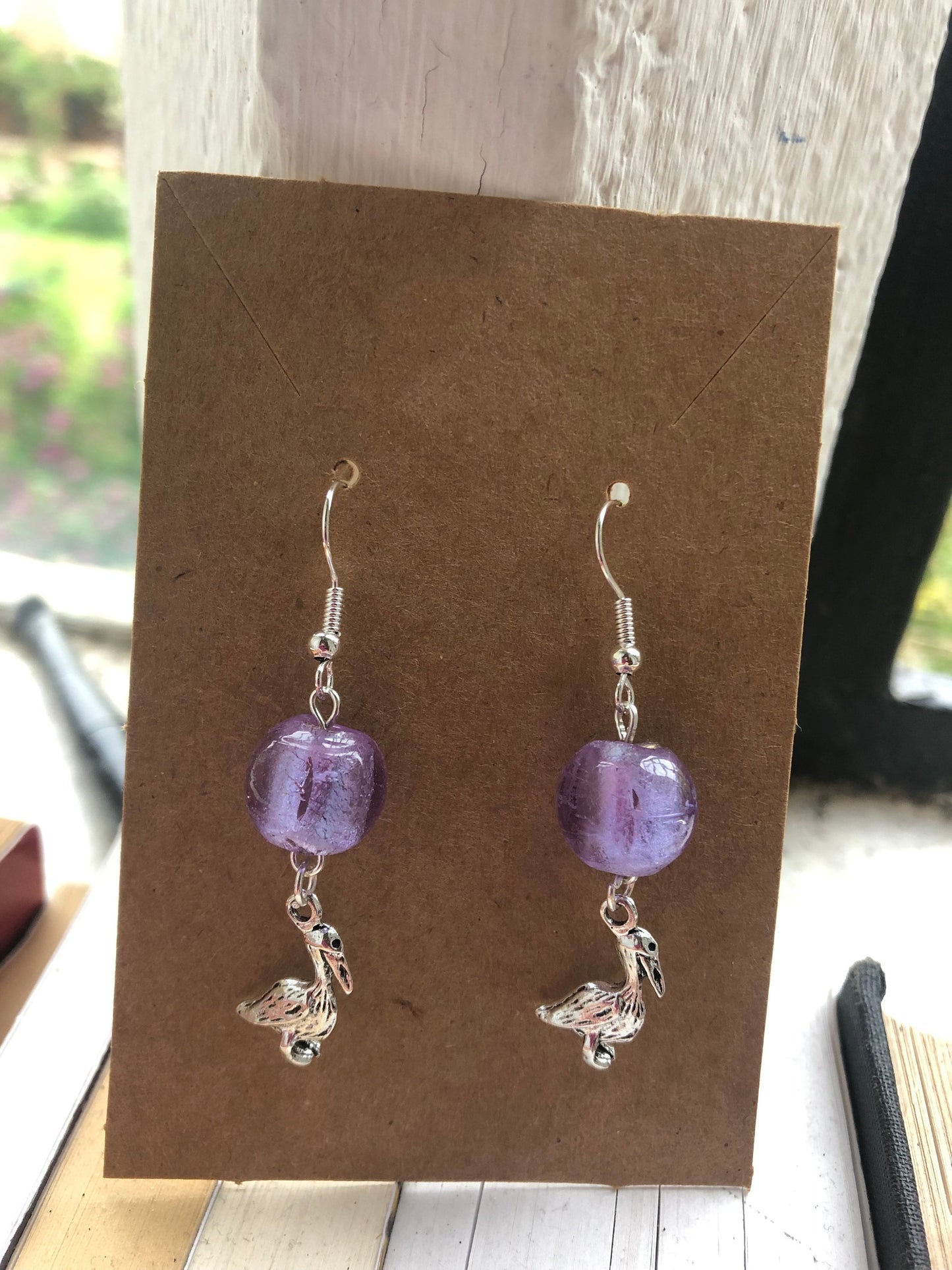 The Pelican in her Piety Earrings