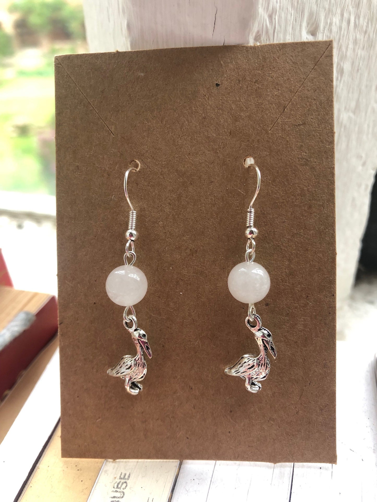 The Pelican in her Piety Earrings