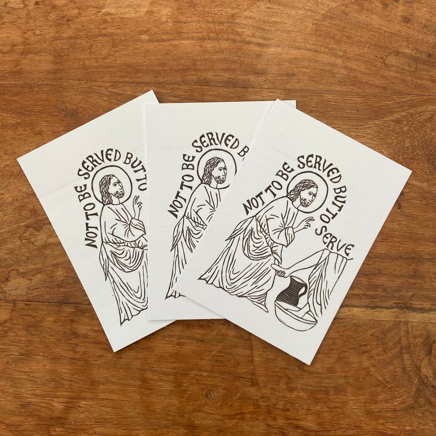 Ubi Caritas Prayer Card A7