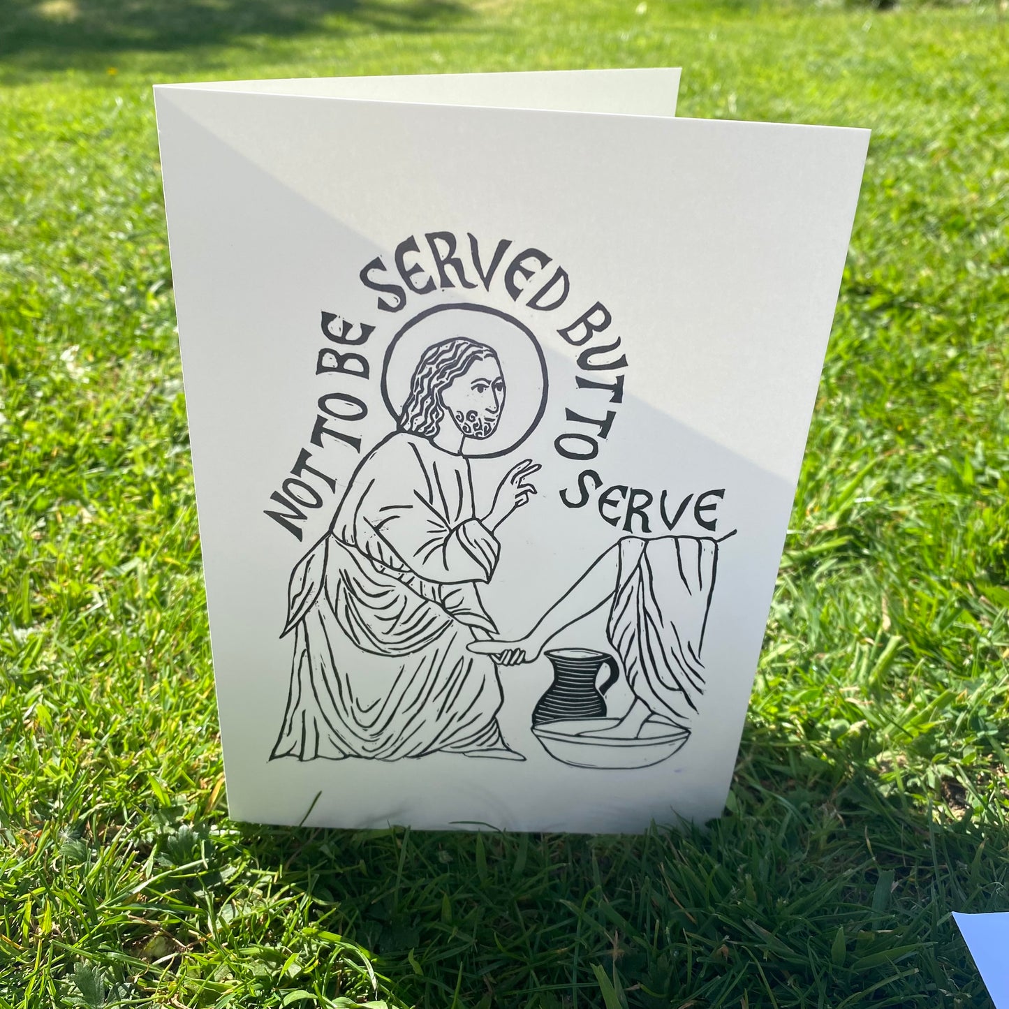 Ubi Caritas Greeting Card and Keepsake Print A5