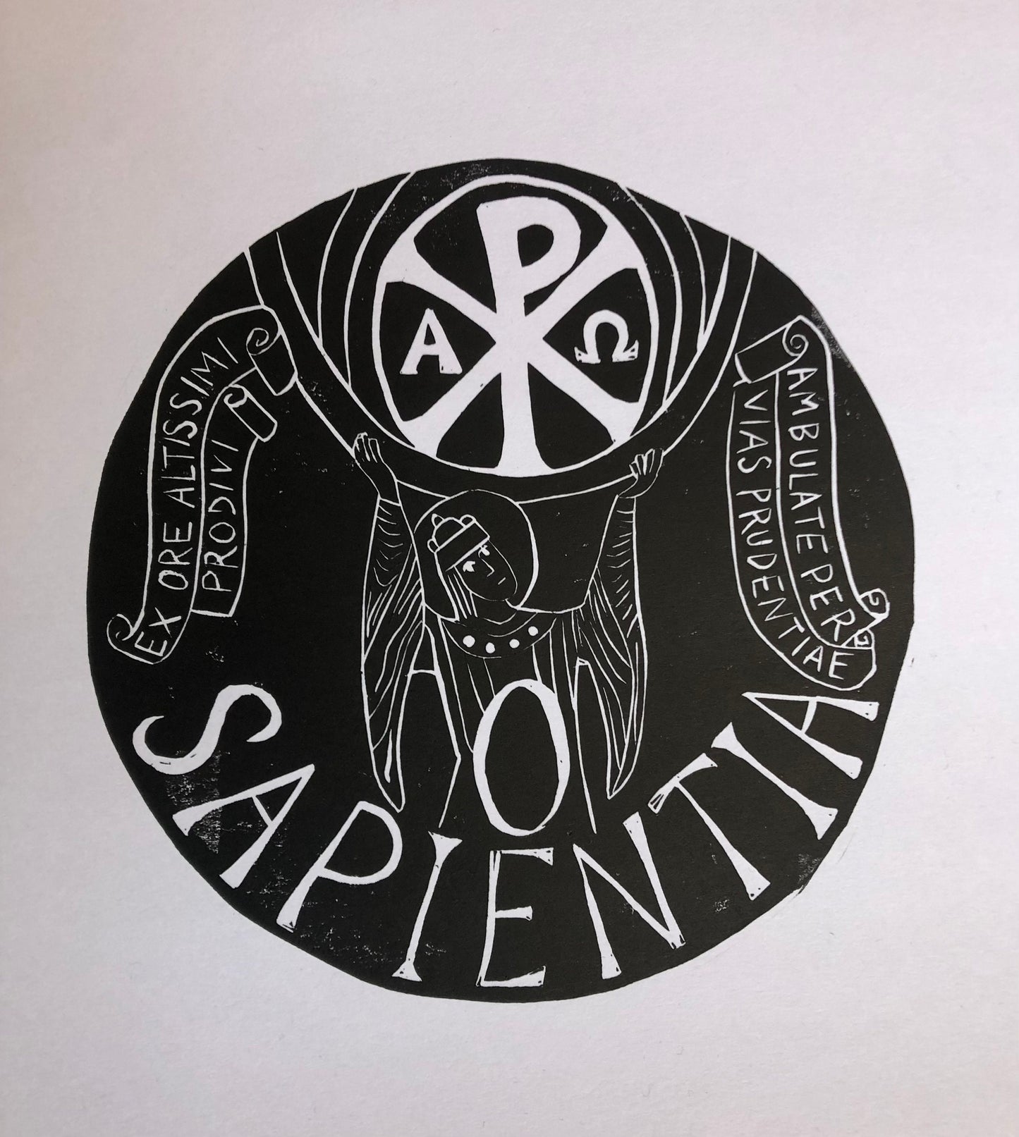 O Antiphons of Advent A4 Linocut Prints