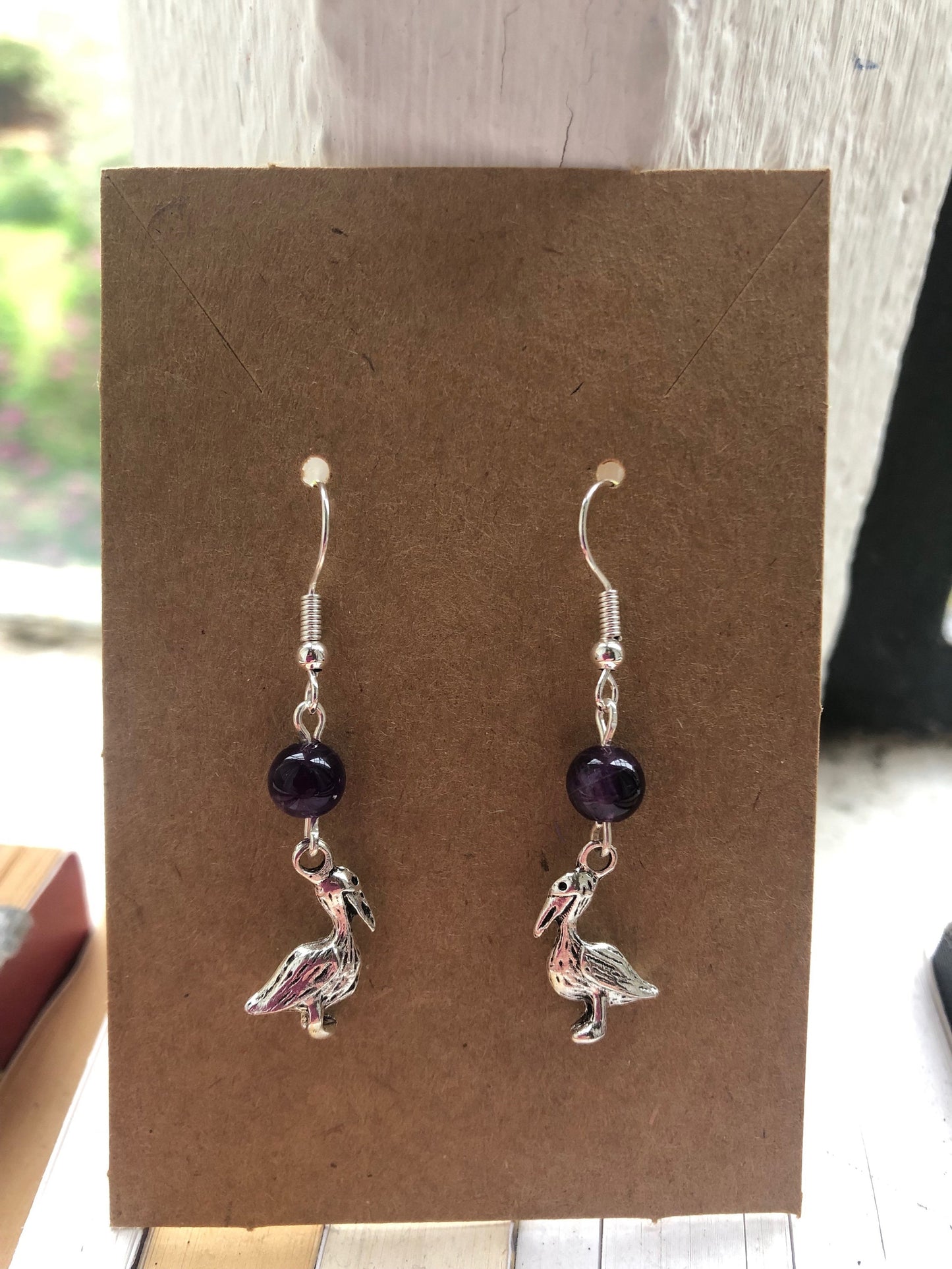 The Pelican in her Piety Earrings