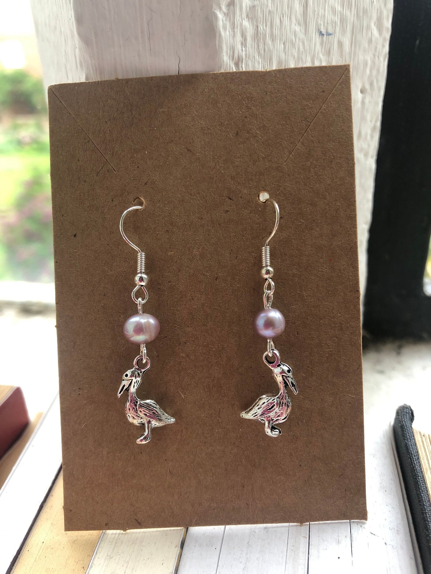 The Pelican in her Piety Earrings