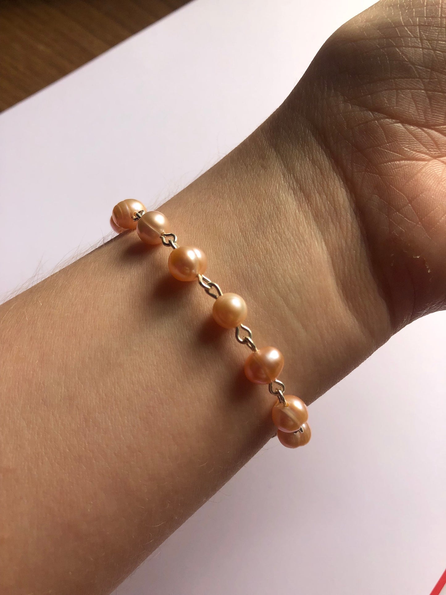 Freshwater Pearl Rosary Bracelet