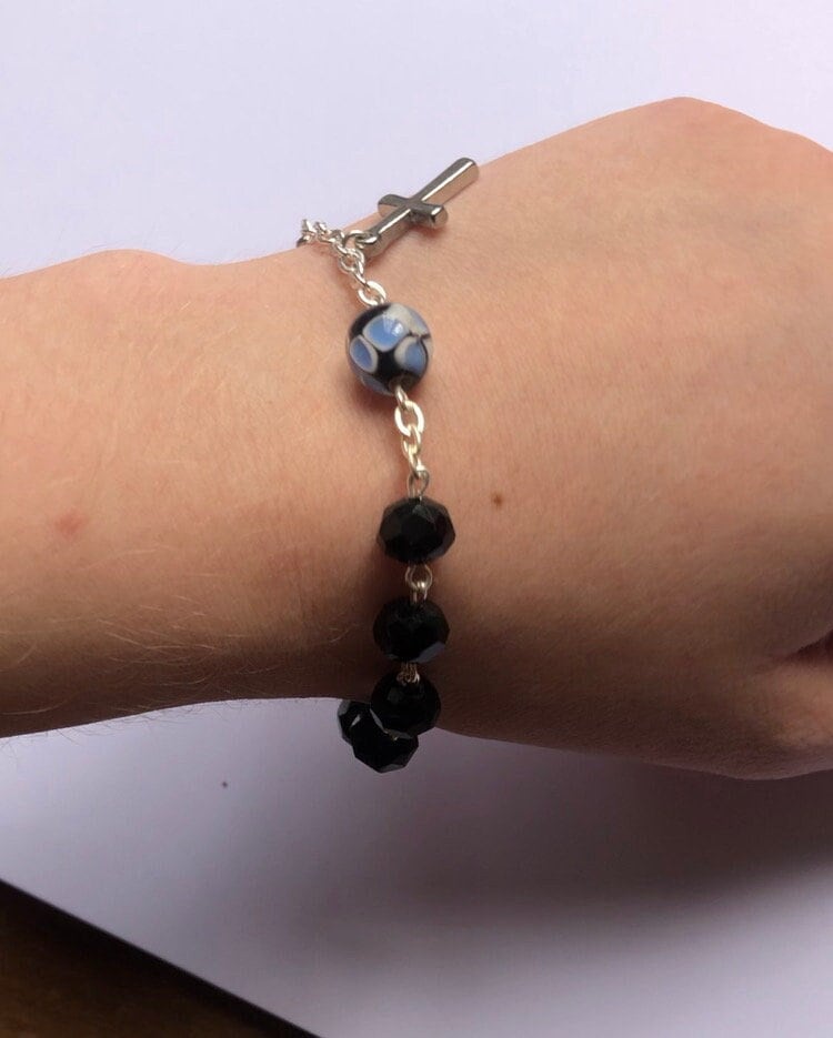 Little Flower Rosary Bracelet