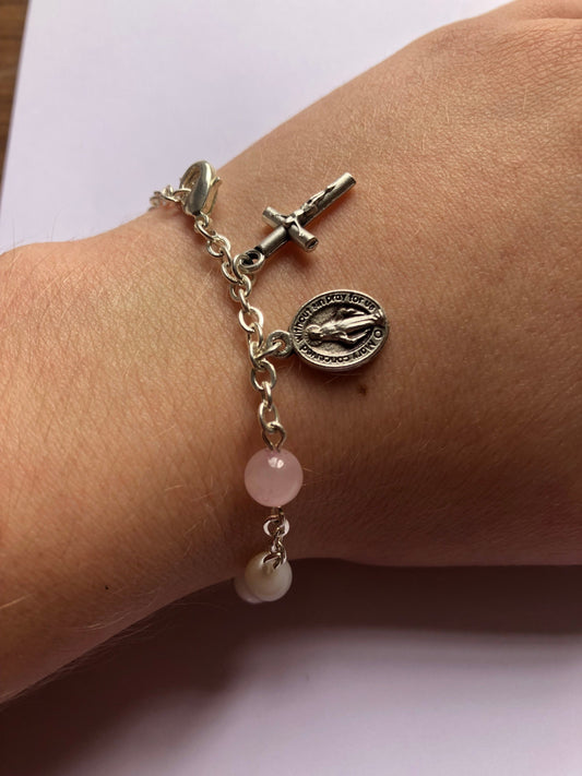 First Holy Communion Rosary Bracelet