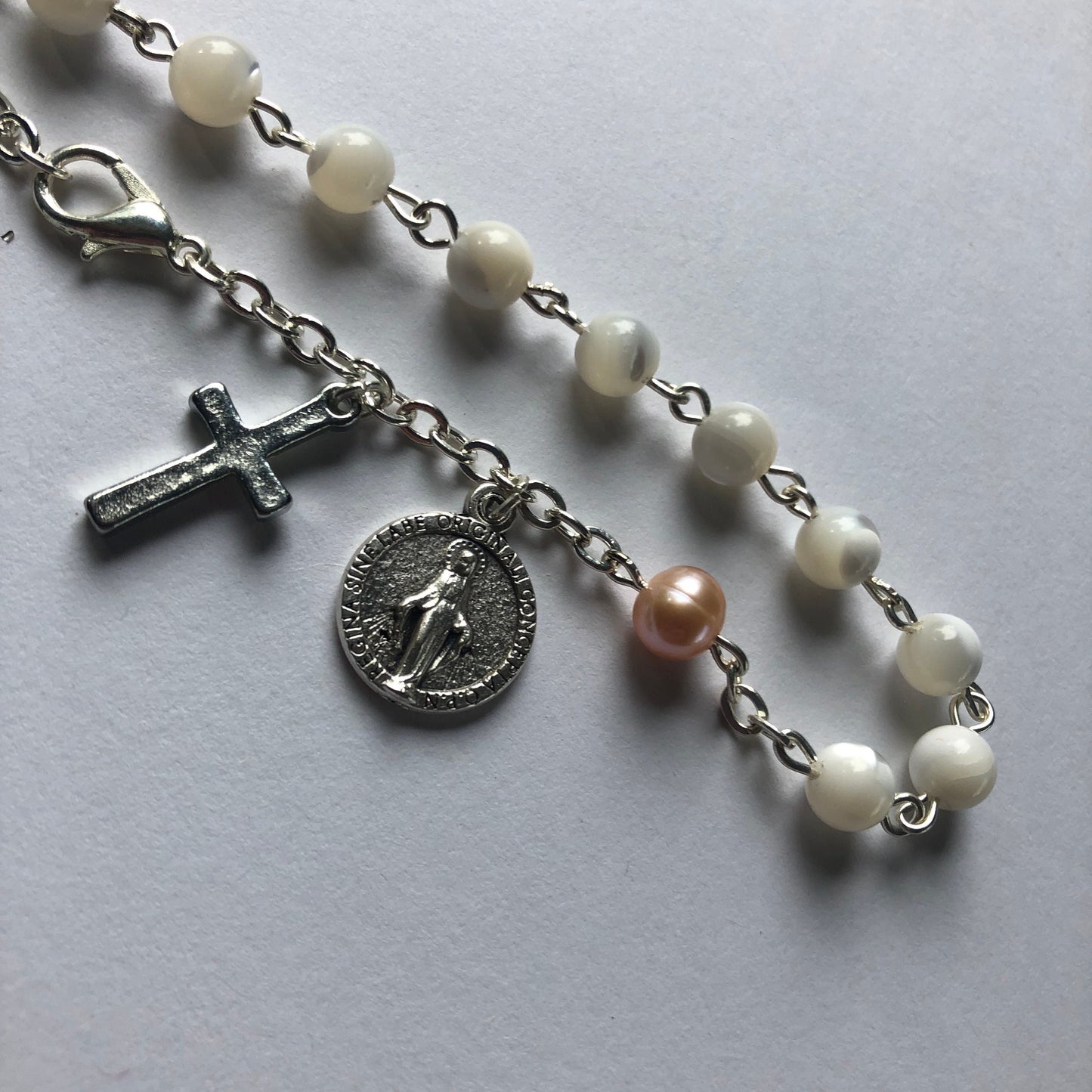 First Holy Communion Rosary Bracelet