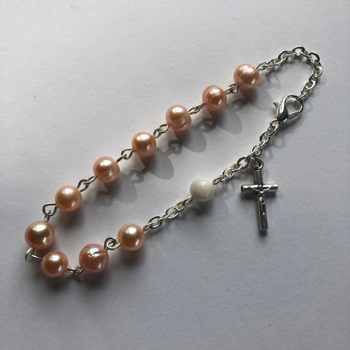 Freshwater Pearl Rosary Bracelet